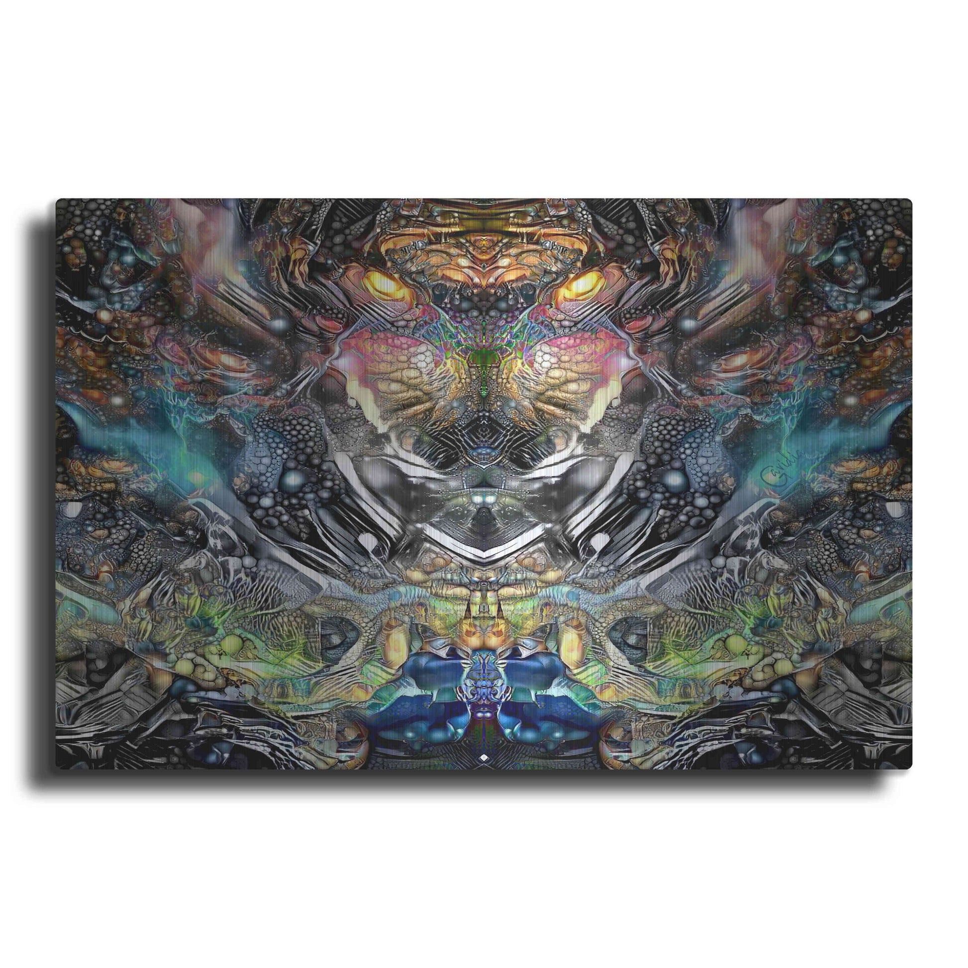 Luxe Metal Art 'Wild' by Pedro Gavidia, Metal Wall Art