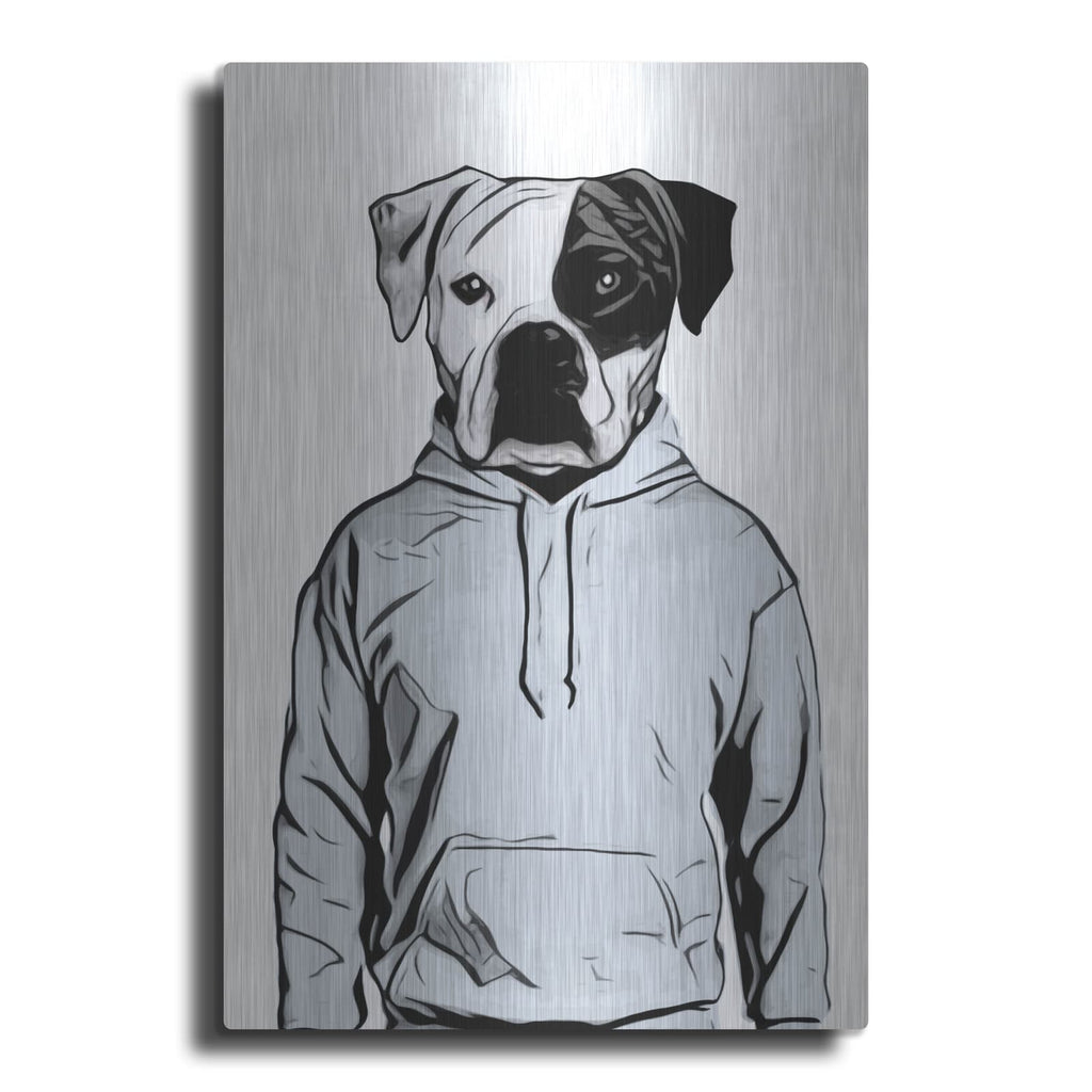 'Cool Dog' by Nicklas Gustafsson – Metal Wall Art