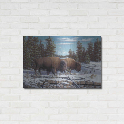 Luxe Metal Art 'The Journey' by R. Hed, Metal Wall Art,36x24