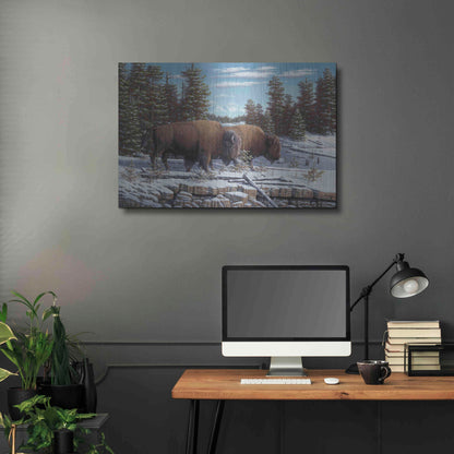 Luxe Metal Art 'The Journey' by R. Hed, Metal Wall Art,36x24