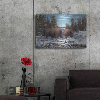 Luxe Metal Art 'The Journey' by R. Hed, Metal Wall Art,36x24