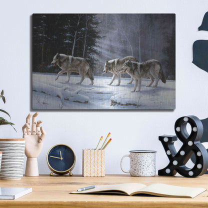 Luxe Metal Art 'Six Pack Minus Three' by R. Hed, Metal Wall Art,16x12