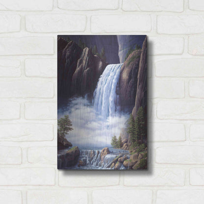 Luxe Metal Art 'Heavenly Place' by R. Hed, Metal Wall Art,12x16