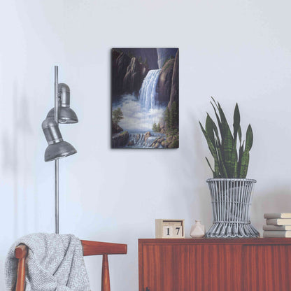 Luxe Metal Art 'Heavenly Place' by R. Hed, Metal Wall Art,16x24