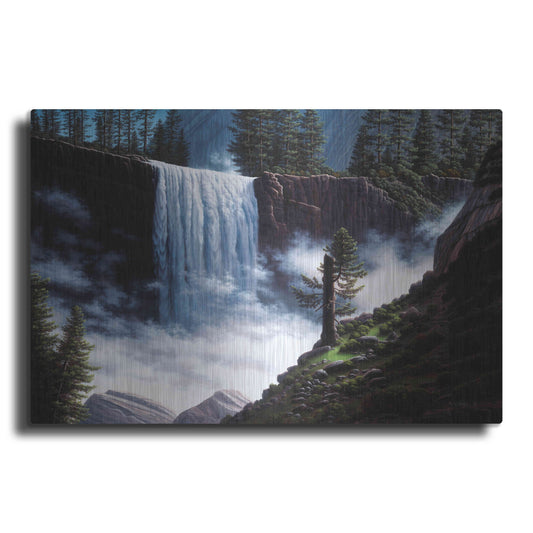 Luxe Metal Art 'Vernal Falls' by R. Hed, Metal Wall Art