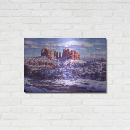 Luxe Metal Art 'The Spirit Of Red Rocks' by R. Hed, Metal Wall Art,36x24