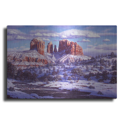 Luxe Metal Art 'The Spirit Of Red Rocks' by R. Hed, Metal Wall Art