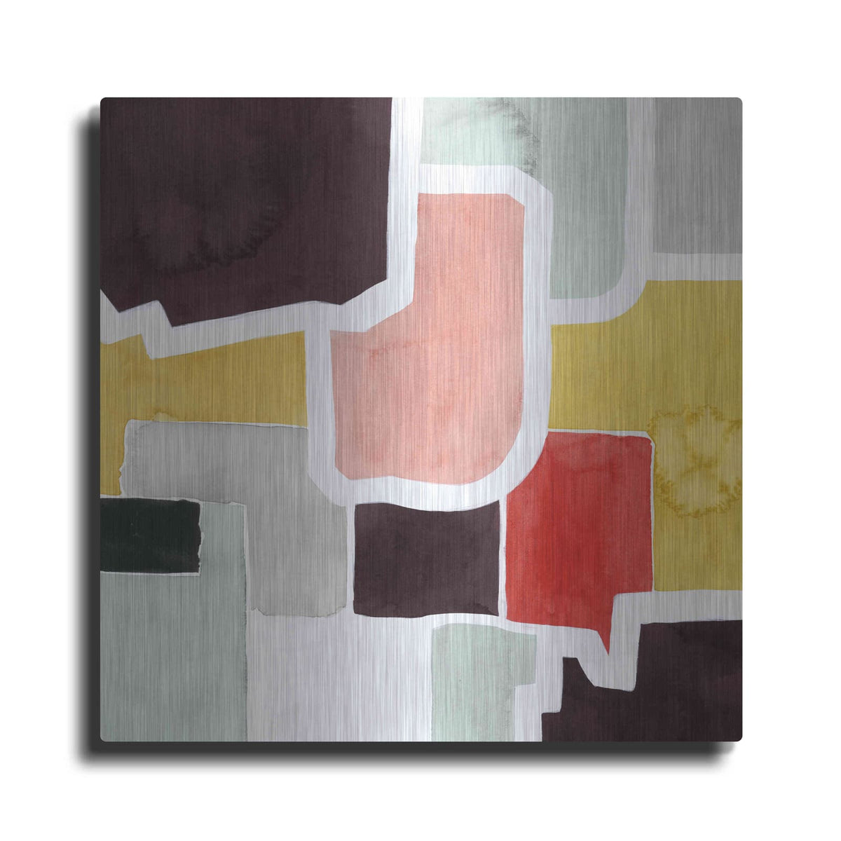 'Color Blocking IV' by Grace Popp – Metal Wall Art