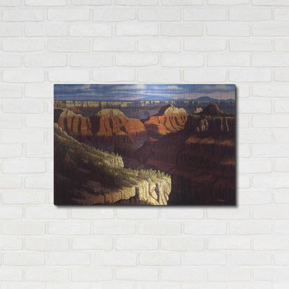 Luxe Metal Art 'Golden Age' by R. Hed, Metal Wall Art,36x24