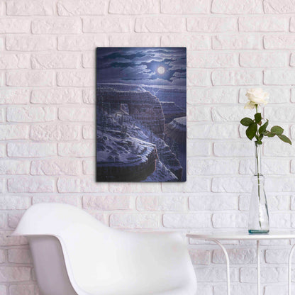 Luxe Metal Art 'Easy Morning' by R. Hed, Metal Wall Art,16x24