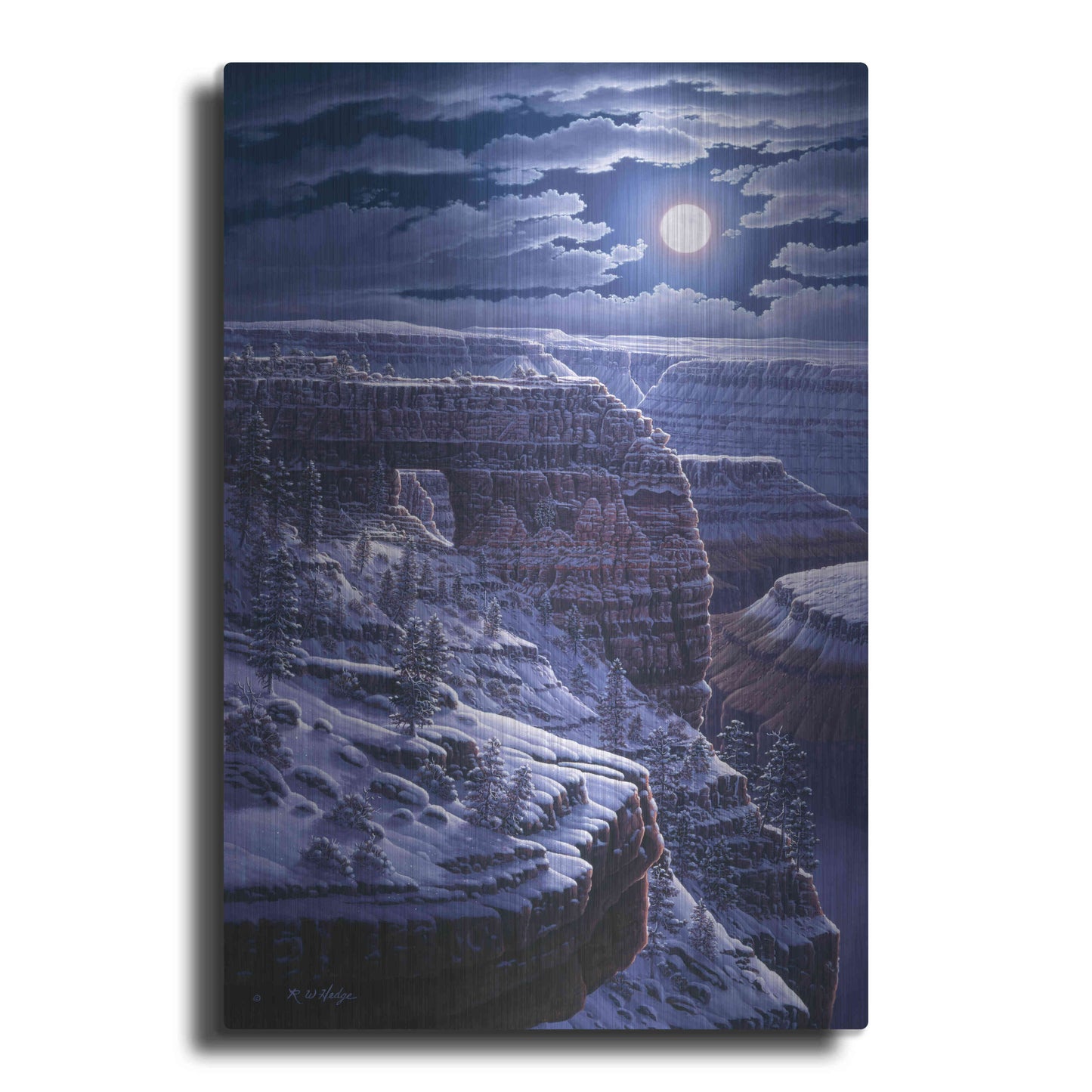 Luxe Metal Art 'Easy Morning' by R. Hed, Metal Wall Art