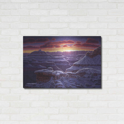 Luxe Metal Art 'Open Window' by R. Hed, Metal Wall Art,36x24