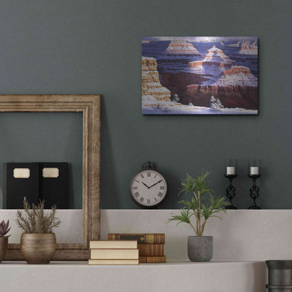 Luxe Metal Art 'Dream Catchers' by R. Hed, Metal Wall Art,16x12