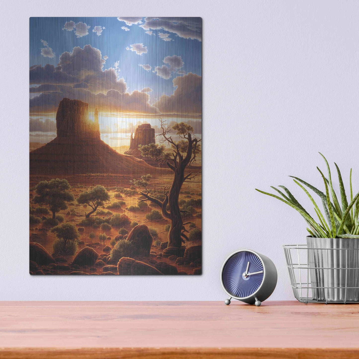 Luxe Metal Art 'Healing Hands' by R. Hed, Metal Wall Art,12x16