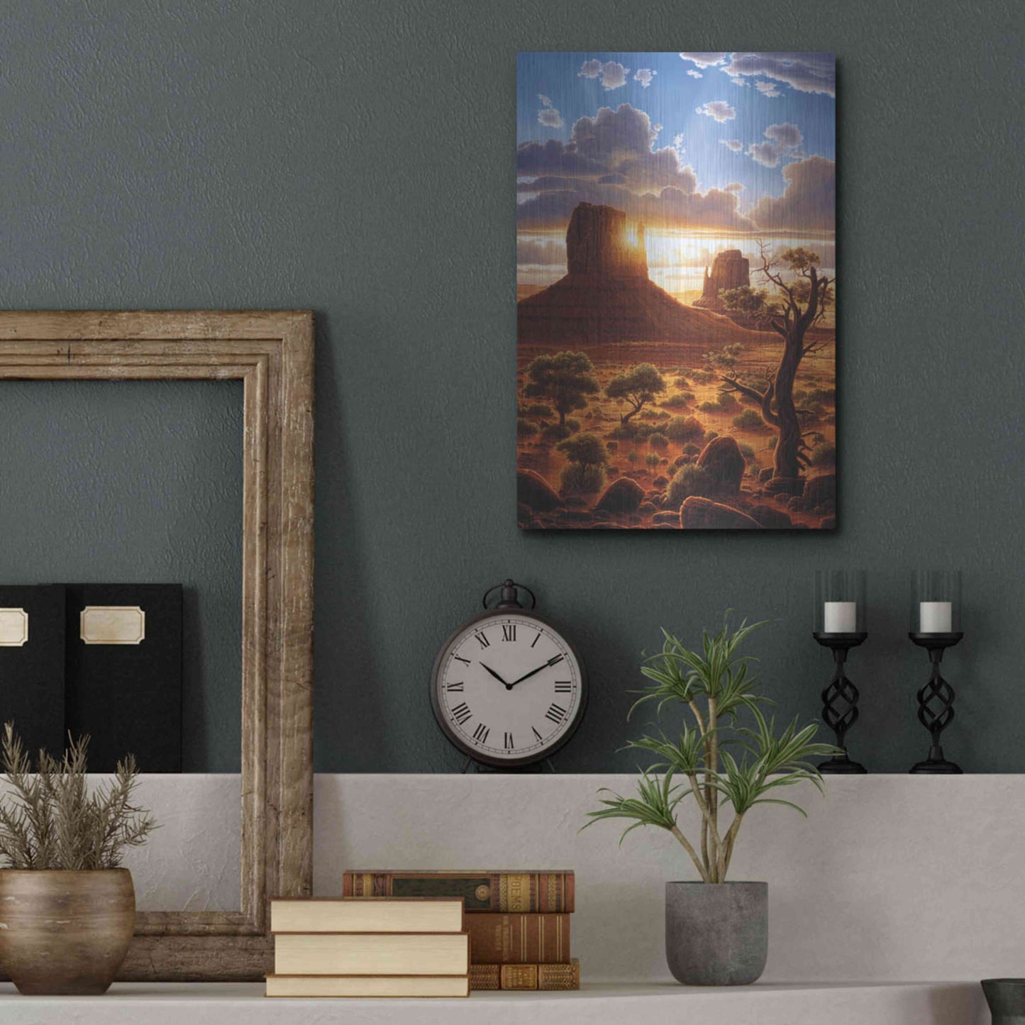 Luxe Metal Art 'Healing Hands' by R. Hed, Metal Wall Art,12x16