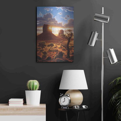 Luxe Metal Art 'Healing Hands' by R. Hed, Metal Wall Art,16x24