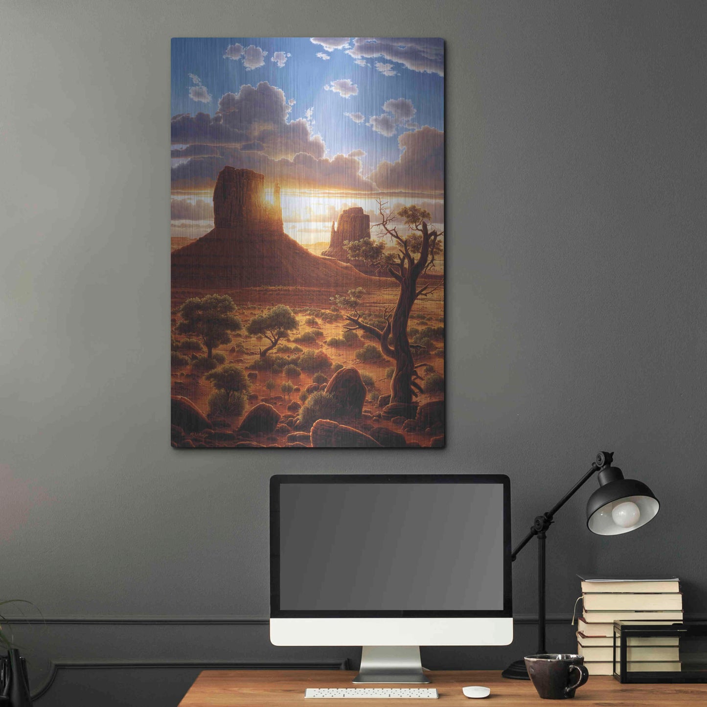 Luxe Metal Art 'Healing Hands' by R. Hed, Metal Wall Art,24x36