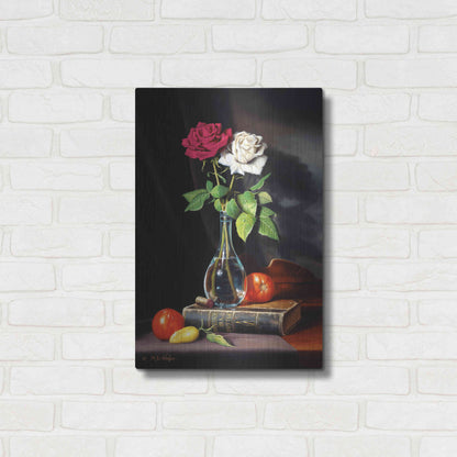 Luxe Metal Art 'Message In A Bottle' by R. Hed, Metal Wall Art,16x24