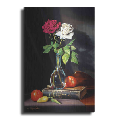 Luxe Metal Art 'Message In A Bottle' by R. Hed, Metal Wall Art