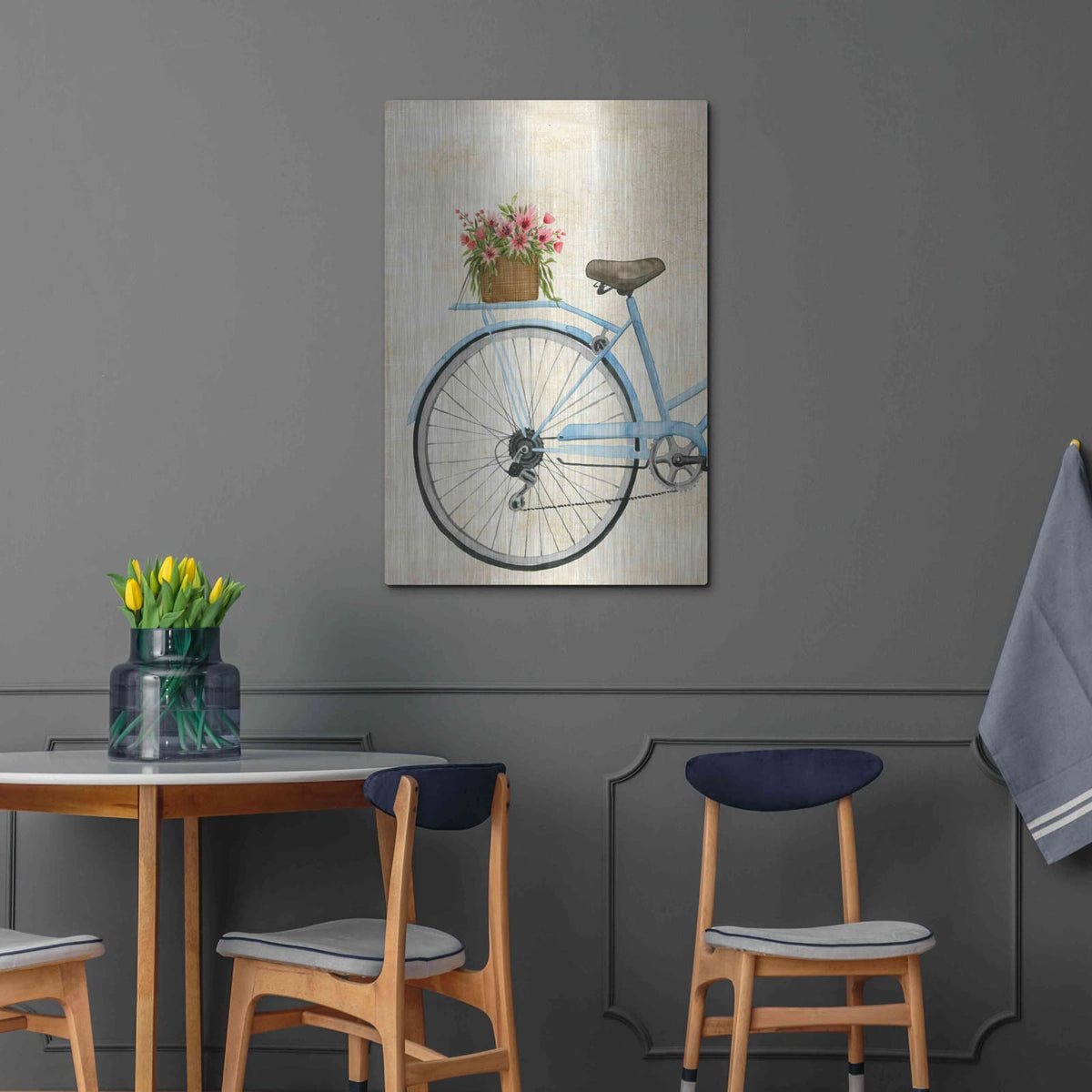 'Courier Fleur I' by Grace Popp – Metal Wall Art, 24x36 room view