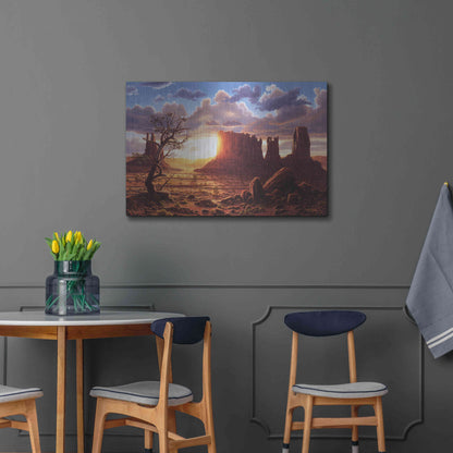 Luxe Metal Art 'A World Of Heaven' by R. Hed, Metal Wall Art,36x24