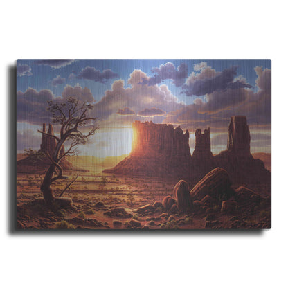 Luxe Metal Art 'A World Of Heaven' by R. Hed, Metal Wall Art