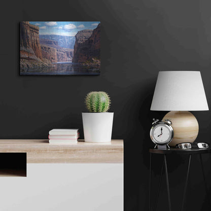 Luxe Metal Art 'Nature's Way' by R. Hed, Metal Wall Art,24x16