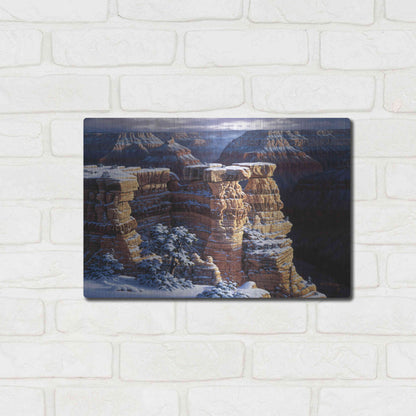 Luxe Metal Art 'Three Kings' by R. Hed, Metal Wall Art,16x12