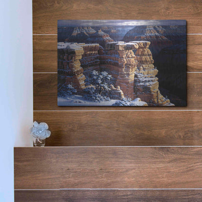 Luxe Metal Art 'Three Kings' by R. Hed, Metal Wall Art,16x12