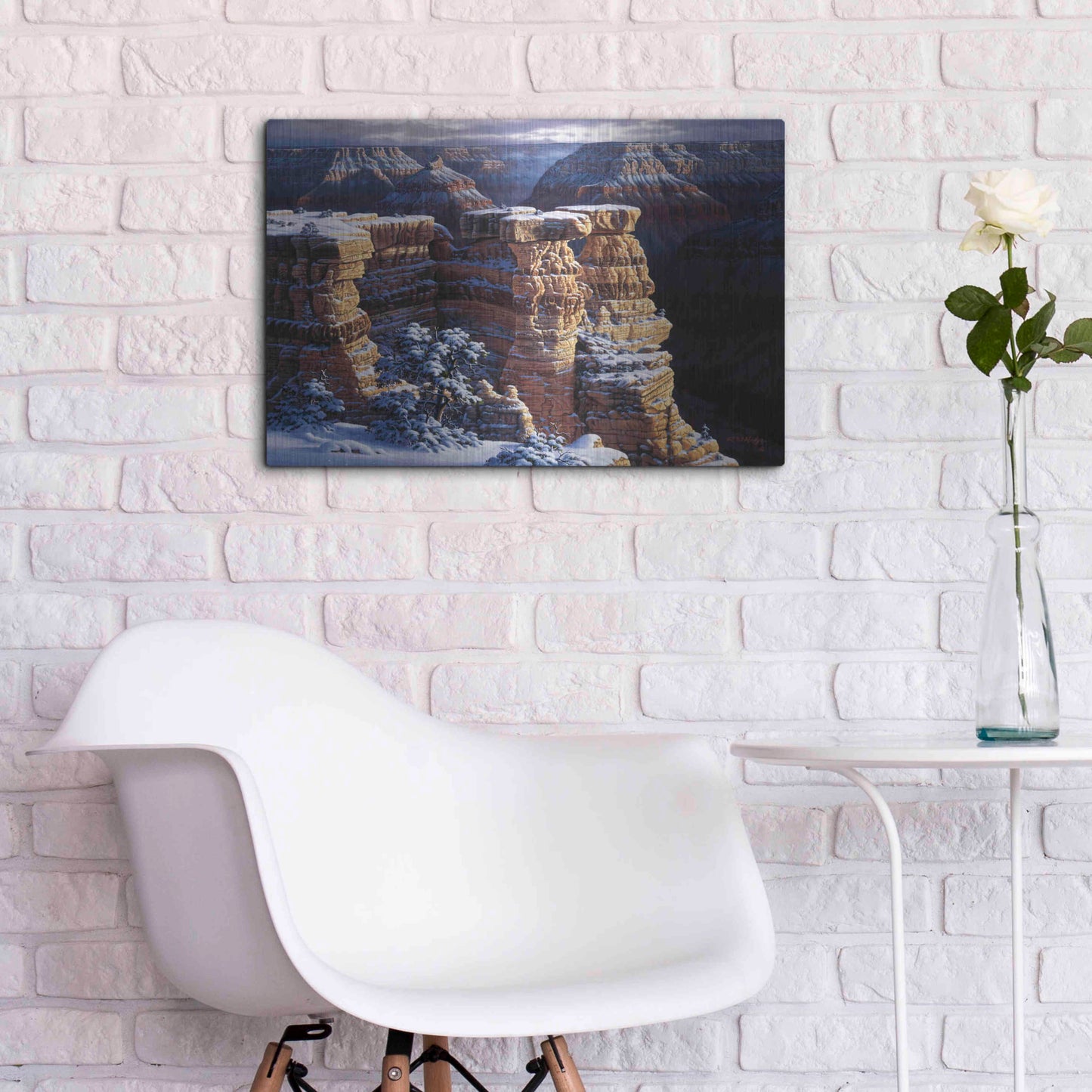 Luxe Metal Art 'Three Kings' by R. Hed, Metal Wall Art,24x16