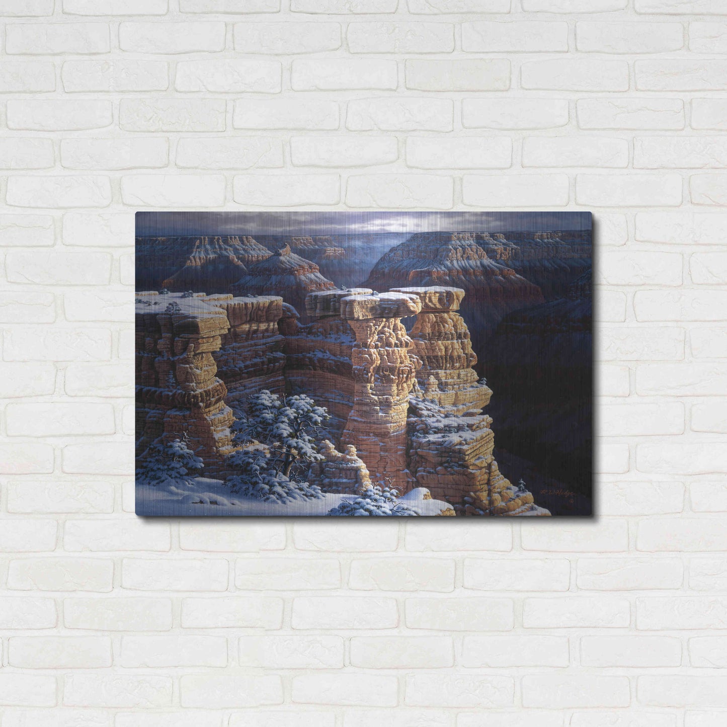 Luxe Metal Art 'Three Kings' by R. Hed, Metal Wall Art,36x24