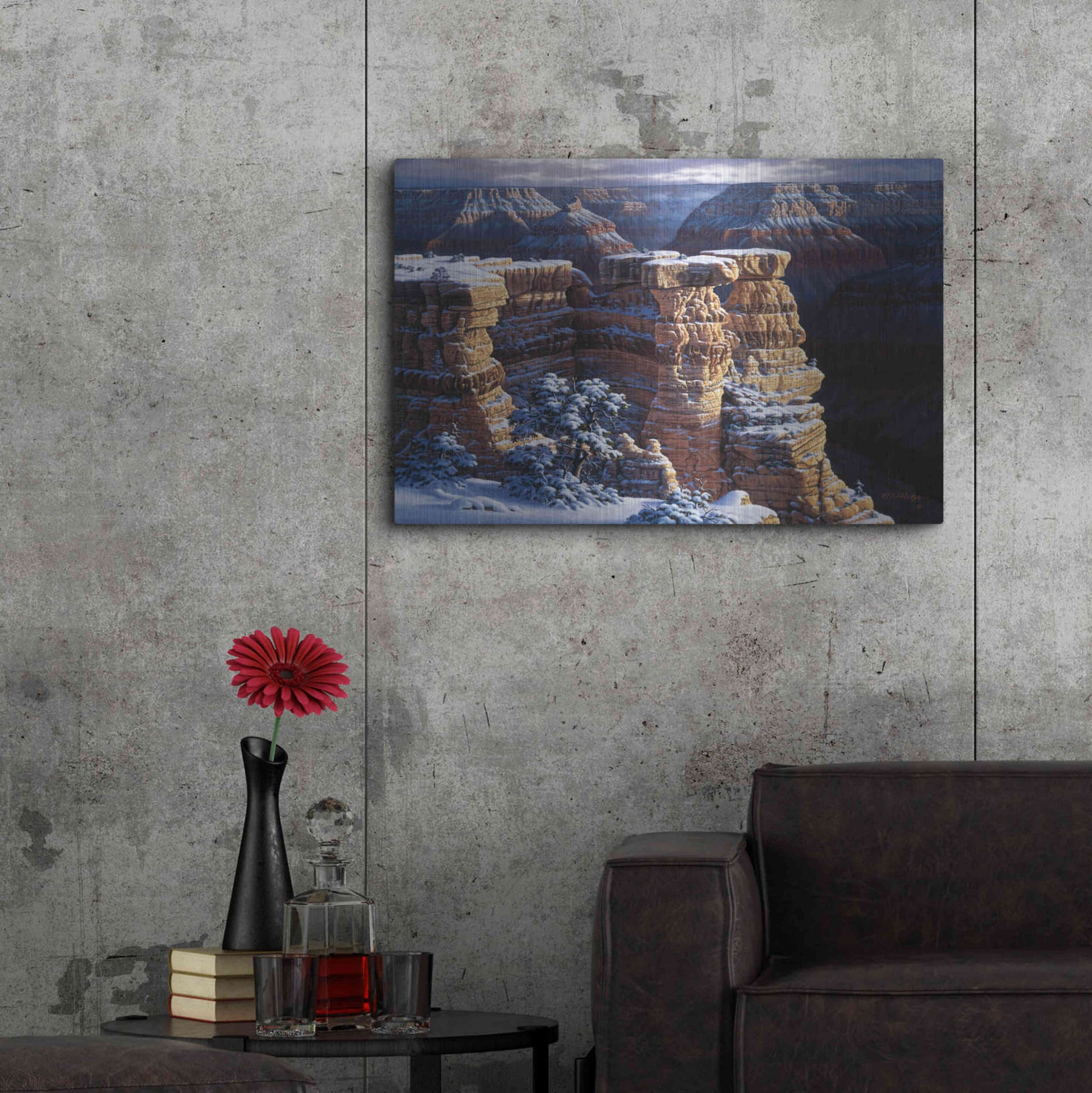 Luxe Metal Art 'Three Kings' by R. Hed, Metal Wall Art,36x24