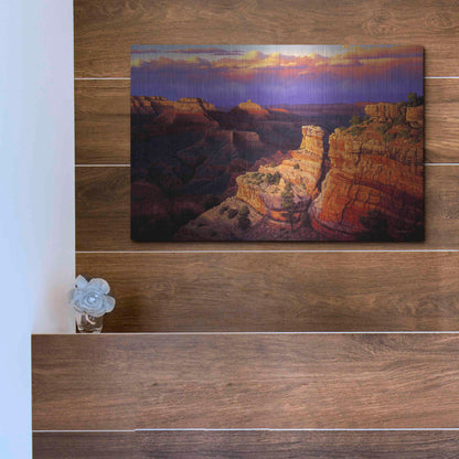 Luxe Metal Art 'Symphony' by R. Hed, Metal Wall Art,16x12