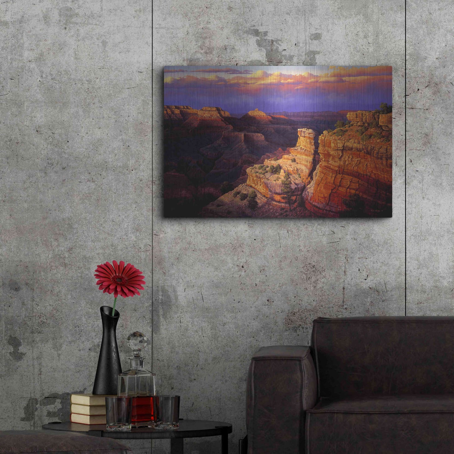Luxe Metal Art 'Symphony' by R. Hed, Metal Wall Art,36x24