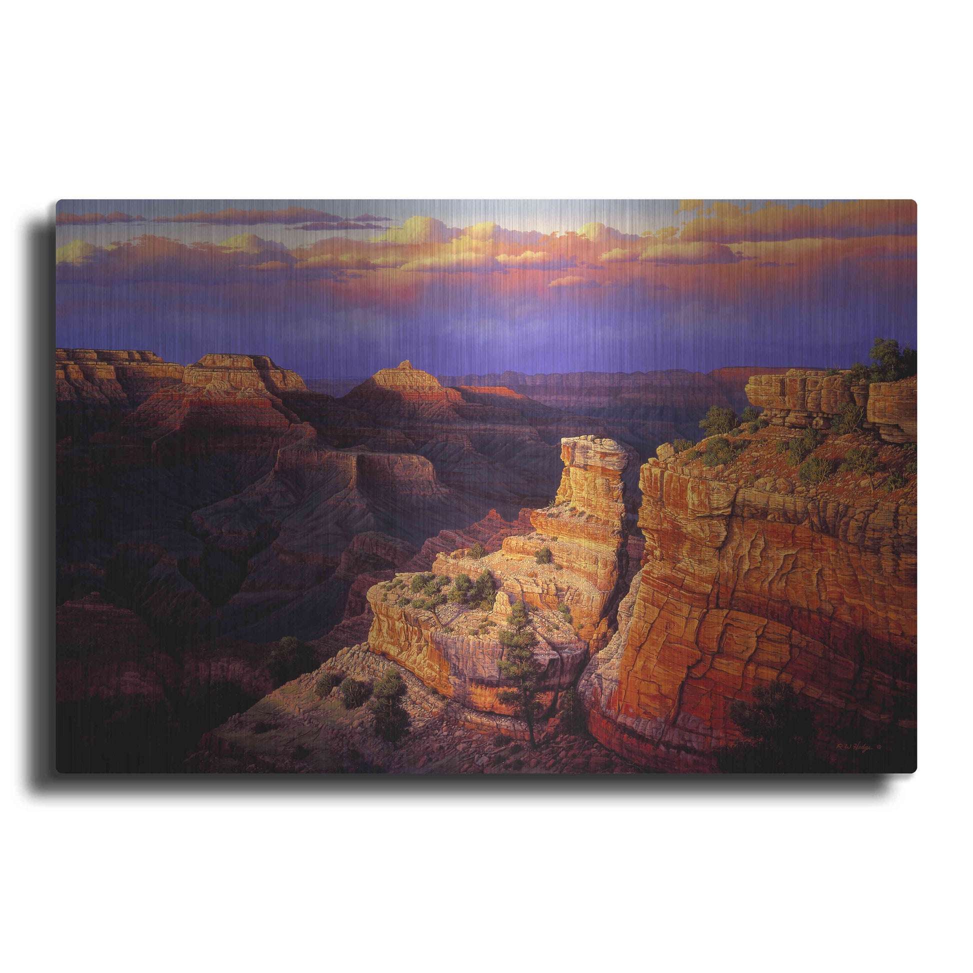 Luxe Metal Art 'Symphony' by R. Hed, Metal Wall Art