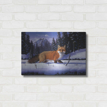 Luxe Metal Art 'Red, White And Blue' by R. Hed, Metal Wall Art,24x16