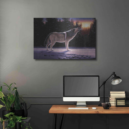 Luxe Metal Art 'The Last Ember' by R. Hed, Metal Wall Art,36x24