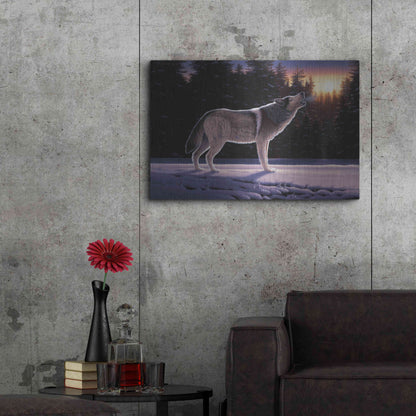 Luxe Metal Art 'The Last Ember' by R. Hed, Metal Wall Art,36x24