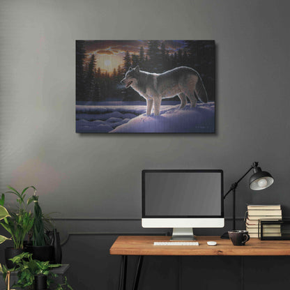 Luxe Metal Art 'New Trail' by R. Hed, Metal Wall Art,36x24