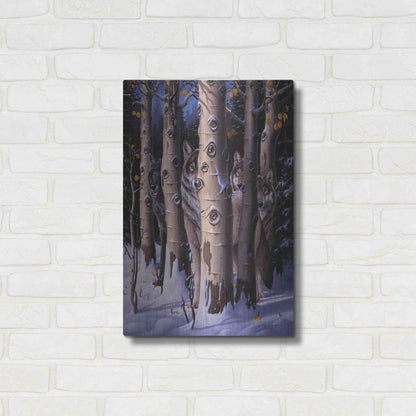 Luxe Metal Art 'The Eyes Of The King' by R. Hed, Metal Wall Art,16x24