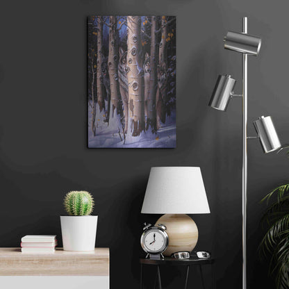 Luxe Metal Art 'The Eyes Of The King' by R. Hed, Metal Wall Art,16x24