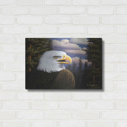 Luxe Metal Art 'Proud & Free' by R. Hed, Metal Wall Art,24x16