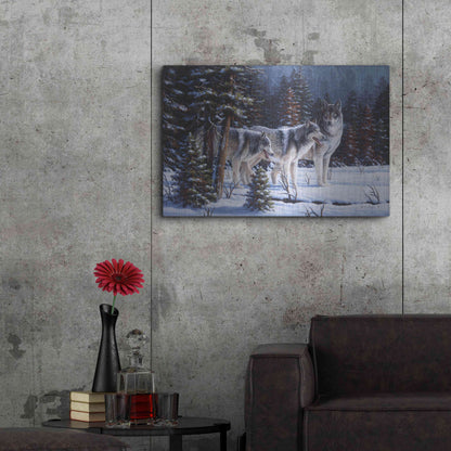 Luxe Metal Art 'Winter Coats' by R. Hed, Metal Wall Art,36x24