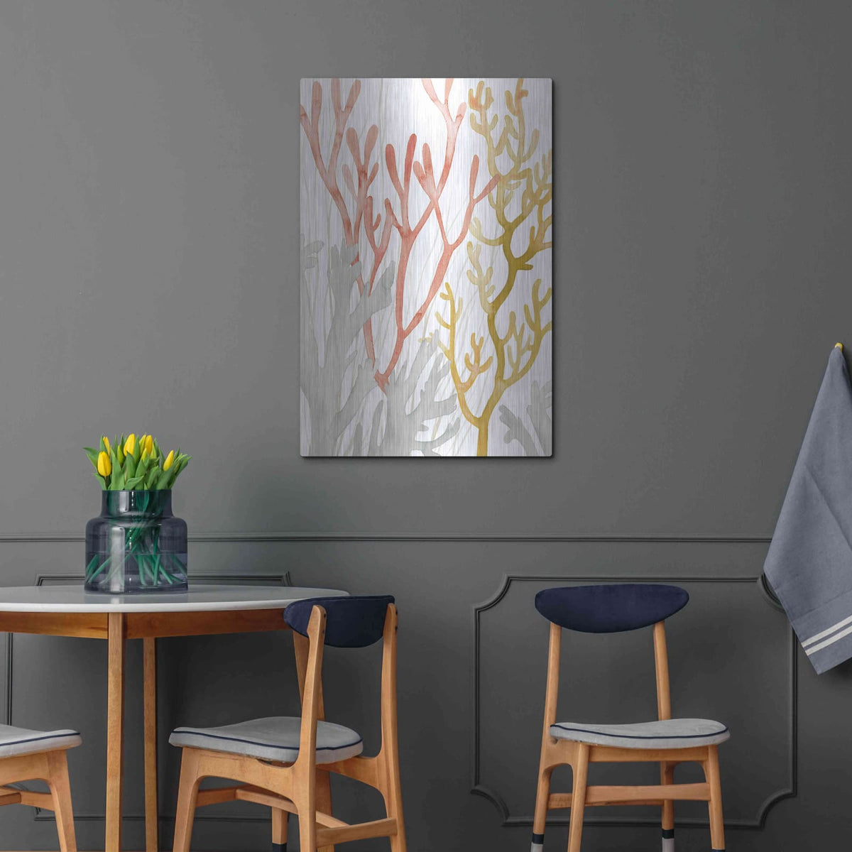 'Desert Coral I' by Grace Popp – Metal Wall Art, 24x36 room view