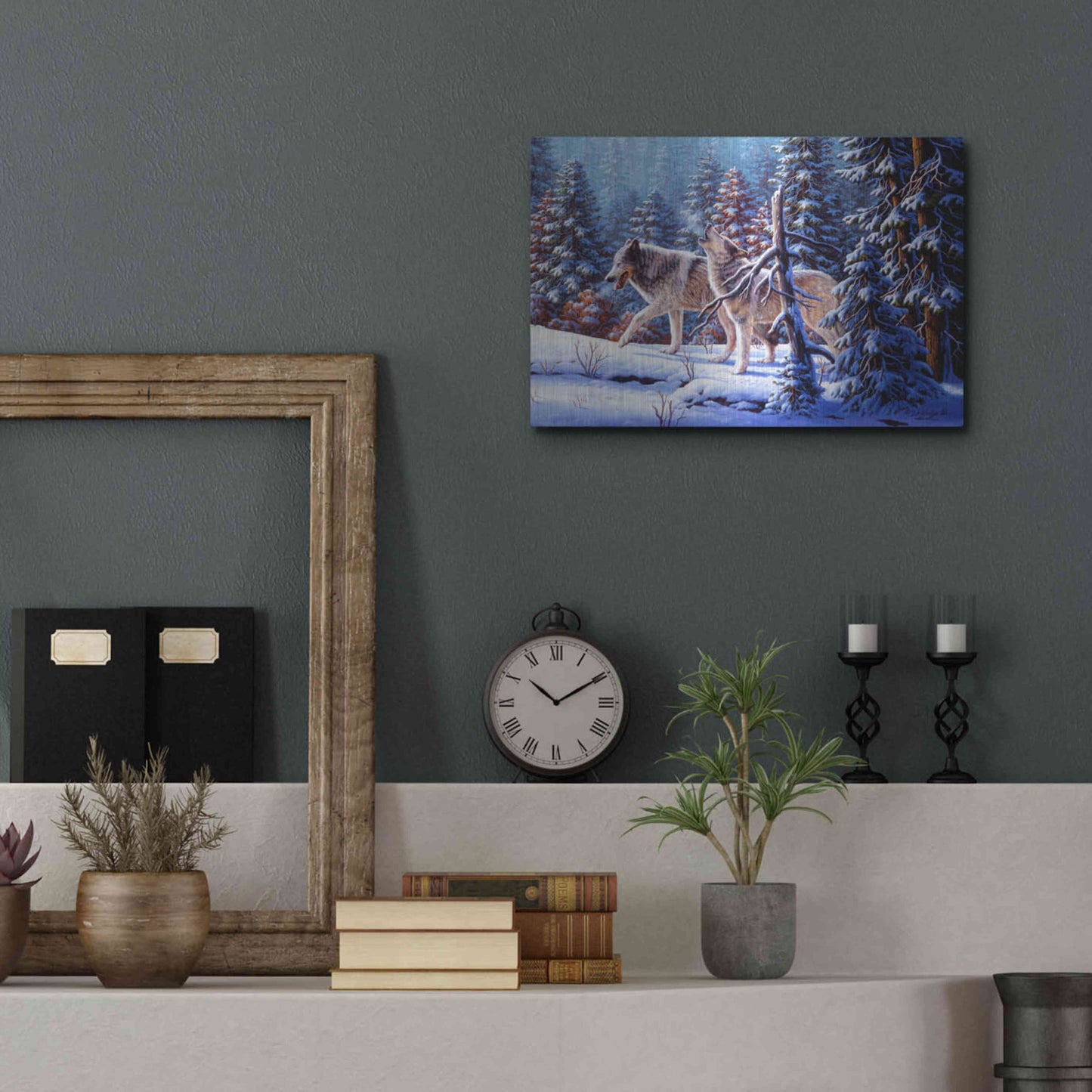 Luxe Metal Art 'Call To The Free' by R. Hed, Metal Wall Art,16x12