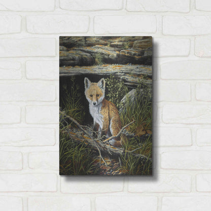 Luxe Metal Art 'Anticipation' by R. Hed, Metal Wall Art,12x16