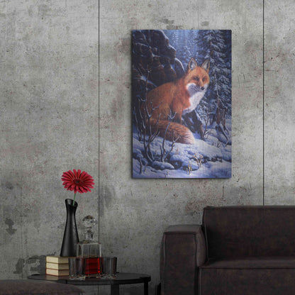 Luxe Metal Art 'Audible Hush' by R. Hed, Metal Wall Art,24x36