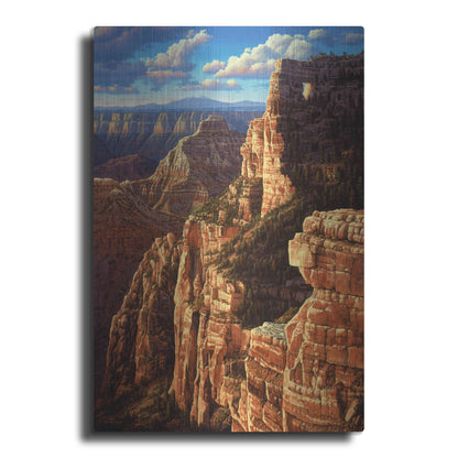 Luxe Metal Art 'Window To Heaven' by R. Hed, Metal Wall Art