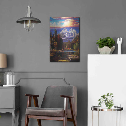 Luxe Metal Art 'Perfect Harmony' by R. Hed, Metal Wall Art,16x24