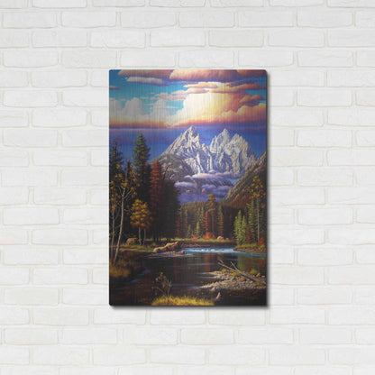 Luxe Metal Art 'Perfect Harmony' by R. Hed, Metal Wall Art,24x36